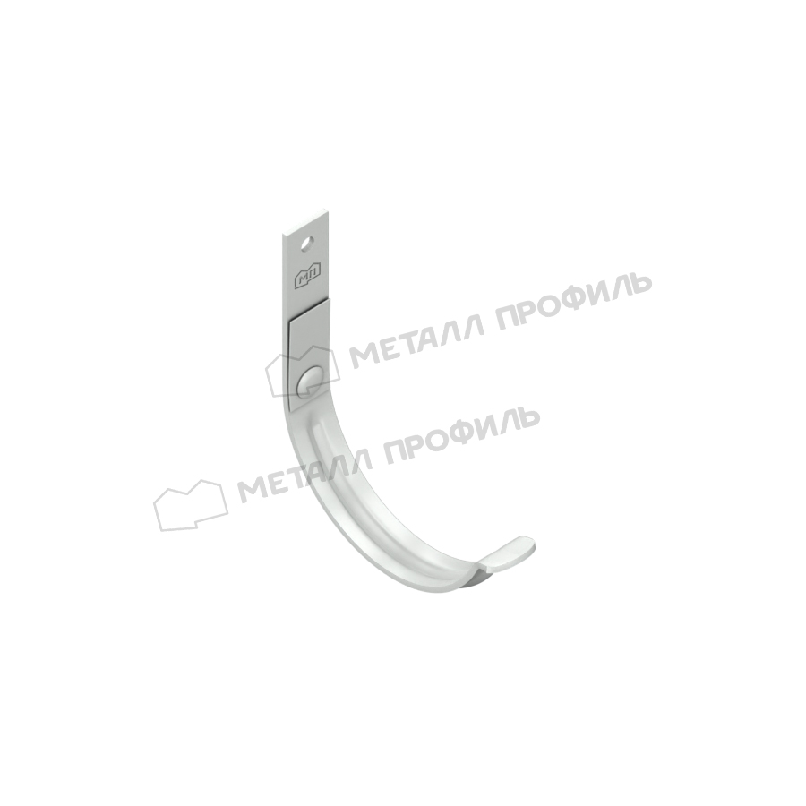 Держатель желоба карнизный МЕТАЛЛ ПРОФИЛЬ GS lite D125х132 Ral 9003