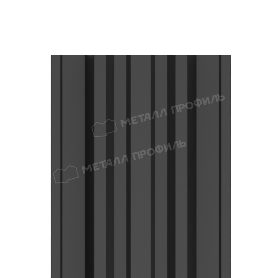 Штакетник металлический МЕТАЛЛ ПРОФИЛЬ TRAPEZE-T 16,5х118 (PURETAN-20-RR23-0.5)