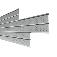 Софит МЕТАЛЛ ПРОФИЛЬ Lбрус-XL-14х335 NormanMP (ПЭ-01-9006-0.5)